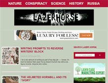 Tablet Screenshot of lazerhorse.org
